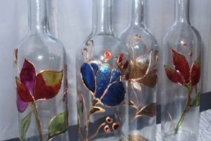 cómo decorar botellas